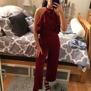NASTY GAL red romper